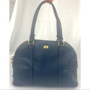 Coach Leather Bag Blue
